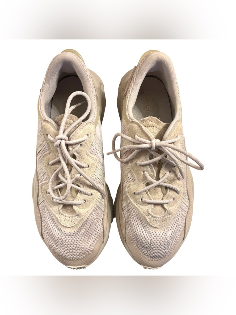 Adidas Ozweego Sneakers | Cream Beige | Women’s 9.5 - Picture 2 of 10